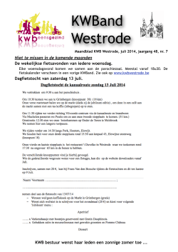 KWBand Westrode