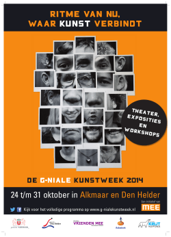 A3-Posters G-Niale Kunstweek