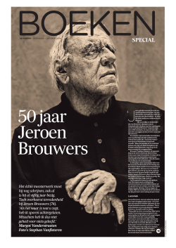 50 jaar Jeroen Brouwers - Margot Vanderstraeten