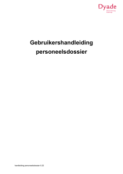 handleiding personeelsdossier 0.2