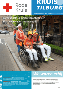 juli 2014 - Rode Kruis