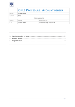 HCPC Leden account beheer