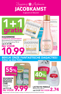gratis - Drogisterij-Parfumerie Jacob Kamst