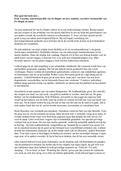 Hoe gaat het toch met&hellip; Erik Voorma, oud-bestuurslid