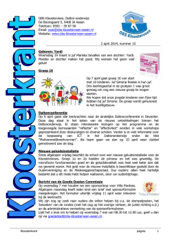 kloosterkrant nummer 15