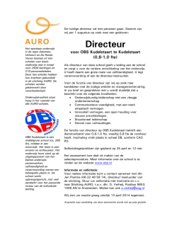 Directeur - OBS De Pijlstaart