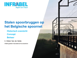 Stalen spoorbruggen op het Belgische spoornet
