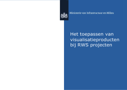 Het toepassen van visualisatieproducten bij