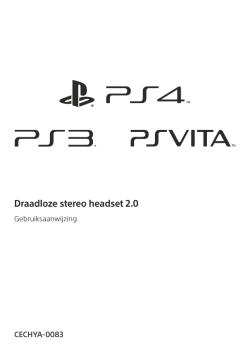 Draadloze stereo headset 2.0