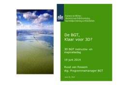2014-06-19 Presentatie Ruud van Rossem - 3D