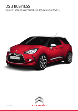 DS 3 BUSINESS - Autobedrijf Kerres