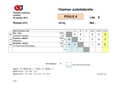 52 - Vlaamse Judofederatie