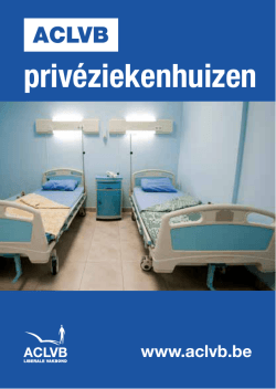 brochure prive-ziekenhuizen