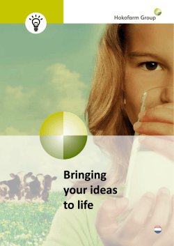 Bringing your ideas to life