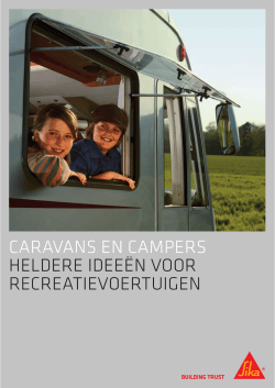 Caravans en campers - Sika Nederland BV