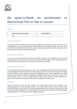 Fiche speel-o-theek Pee en Nel Leuven - Go