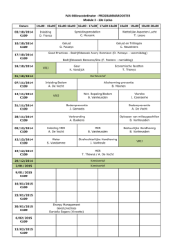 Download de printvriendelijke versie van de planning module 3