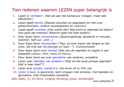 Download hier de presentatie van Jelle Jolles.