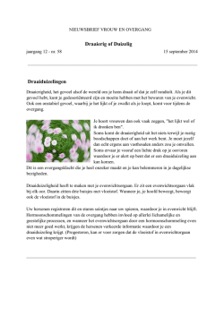 Draaierig of Duizelig Draaiduizelingen