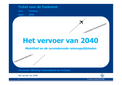 Het vervoer van 2040 - Acquire Publishing