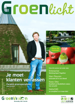 Je moet klanten verrassen