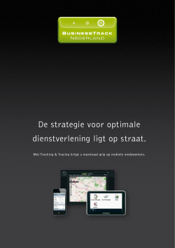 De digitale brochure van BusinessTrack.