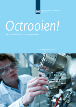 Octrooien - een introductie voor het hoger onderwijs