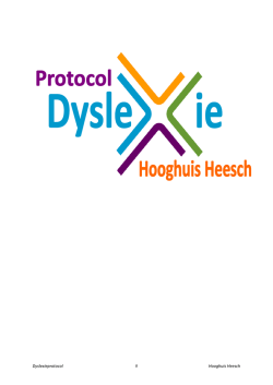 Dyslexieprotocol 0 Hooghuis Heesch