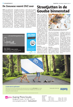 Goudse Post - 20 augustus 2014 pagina 11