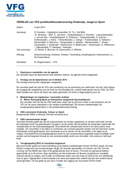 het verslag - Vereniging Friese Gemeenten