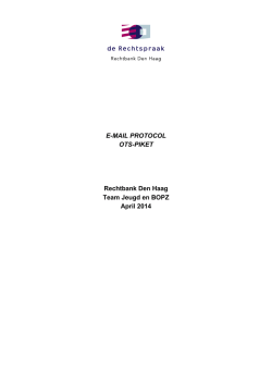 e-mail protocol OTS-piket team Jeugd def