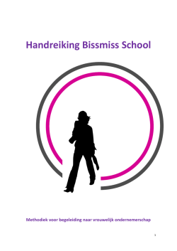 Handreiking Bissmiss School