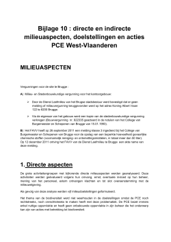 PCE West Vlaanderen