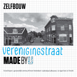 Infoleaflet Zelfbouw Verenigingstraat