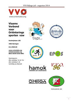 VVO Bijlage juli