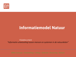 Visie - Portaal Natuur en Landschap