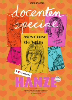 HanzeMag, nr. 10 - Hanzehogeschool