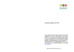 Samenvatting ondersteuningsplan