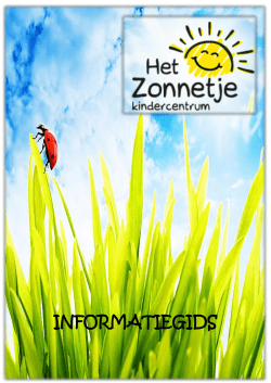INFORMATIEGIDS - Kindercentrum Het Zonnetje