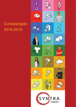 2014-2015 Cursistengids