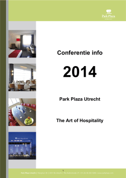 Conferentie-informatie 2014