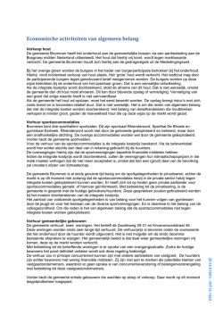 Economische activiteiten van algemeen belang