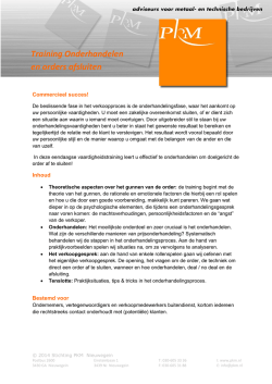 download het trainingsprogramma