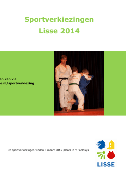 Sportverkiezingen Lisse 2014