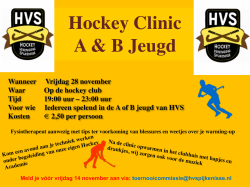Hockey Clinic Flyer 28-11