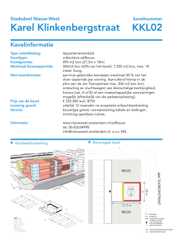 Kavelregels Karel Klinkenberglocatie KKL02 (PDF, 972 kB)
