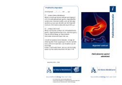Helicobacter pylori ademtest - Digestief Centrum Maria Middelares