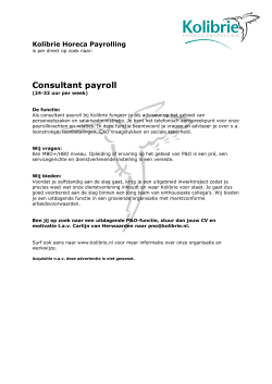 Consultant payroll