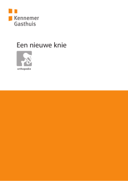 Een nieuwe knie