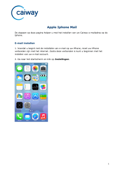 Apple Iphone Mail - Twente stapt over